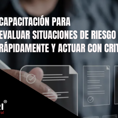 Capacitación para evaluar situaciones de riesgo rápidamente y actuar con criterio